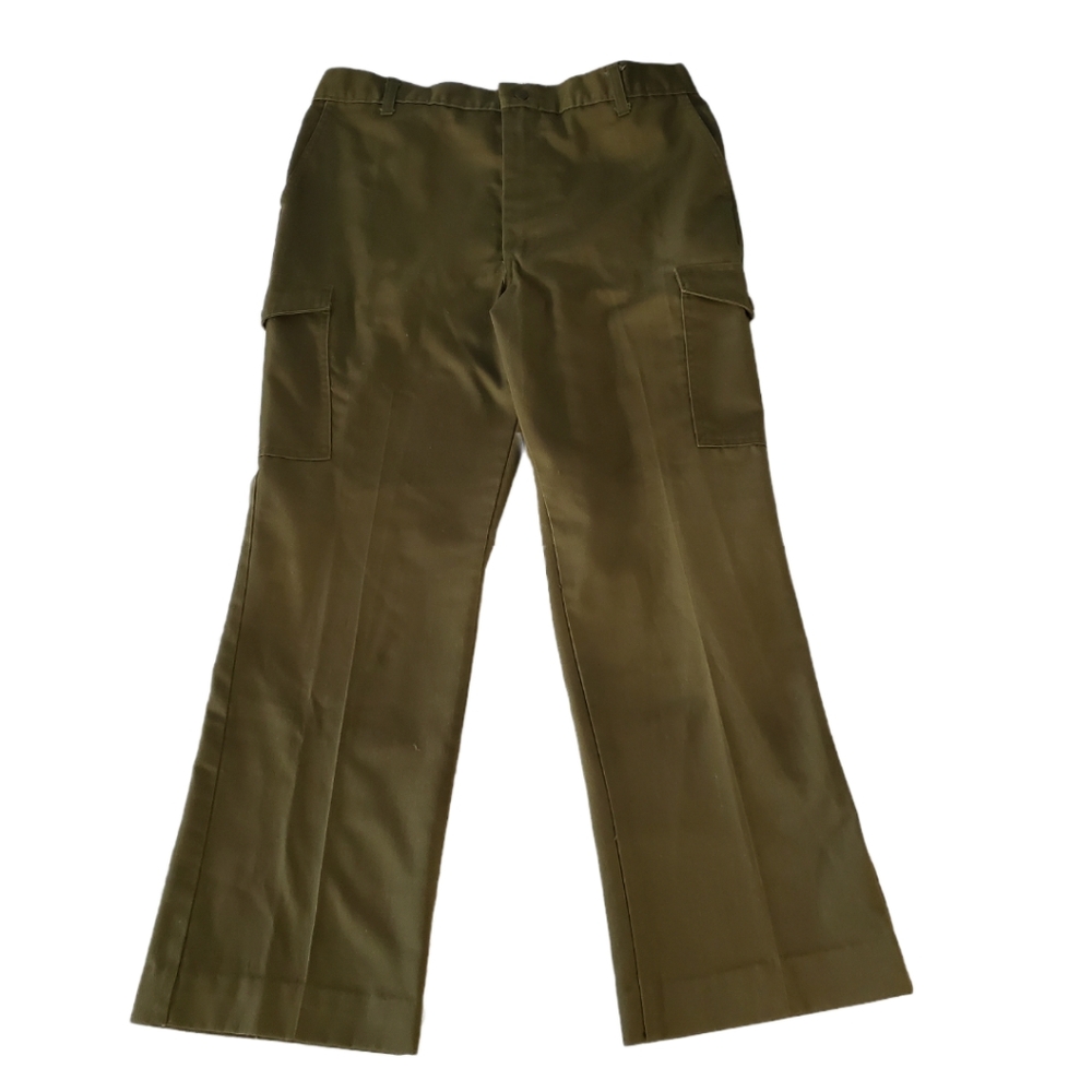 VTG Boy Scouts Of America Official Uniform Cargo Talon Pants  36" Around waist